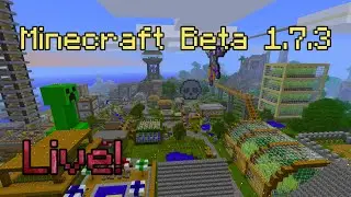 Minecraft Beta Live - Building the City!