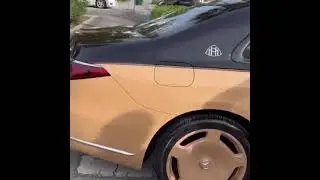 DJ Khaled Flexing His New Virgil Abloh Mercedes Maybach!!