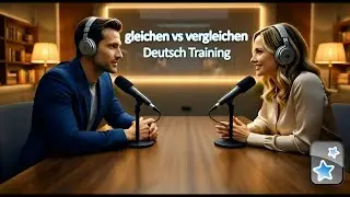 German Verbs &ldquo;gleichen vs vergleichen&rdquo; Explained (A2&ndash;B1) | Meaning, Grammar & Dialogue