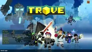 Trove - Testing the new emblem/flask on lunar lancer lv 37 / Pinata