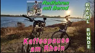 Baerl Runde  -  Lohheidersee - Kaffeepause am Rhein