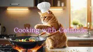 Real Cat Tries to Cook Fried Rice 🍚😹
