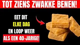 Wil je zelfs na je 80e sterkere benen? Eet DIT elke dag.