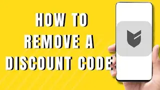 How To Remove Discount Code From BigCartel Store