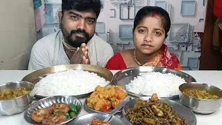 TODAY'S EATING BORA VAJA BOILED CARROT PUI MITULI CHOCHORI BROCOLI CURRY MIX PICKLE BENGALI VEG FOOD