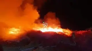 فلسطين حريق بالقرب من مفاعل ديمونا النووي Palestine, fire near Dimona nuclear reactor