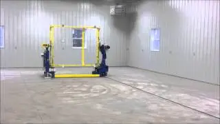 Automated Guided Cart (AGC) oscillating [rotating] cart