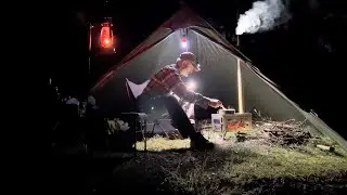 Лагерь горячих палаток, Плоды леса, Титановая печь, День и ночь - Ужин в лагере
