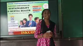 #iskcon, #sustainability, #air, #water, #soil, #mentalhealth, KGBV Kothuru, Khammam