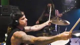 The Stoneman and I jamming a tune we nicknamed Funky Blister!