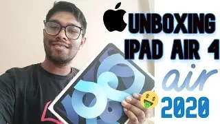 Apple iPad Air 4 Unboxing (2020) + Accessories : Student Review