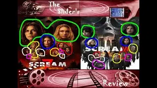 determining the new GHOSTFACES by scream 6 & 7 posters comparisons