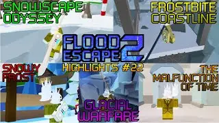 Roblox: Flood Escape 2 | Easy to Crazy Highlights #22 - December 2024