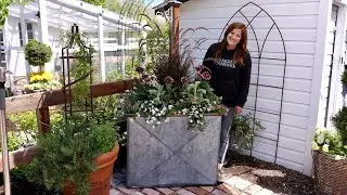 Planting a Huge Metal Container! 💚🌿😍// Garden Answer