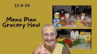 MENU PLAN AND GROCERY HAUL  - WALMART | FOOD LION