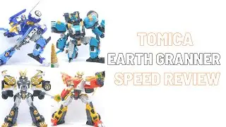 Tomica Earth Granner Leo Cheetah, Eagle Shark, Buffa Gator, Saber Panther Speedy Review