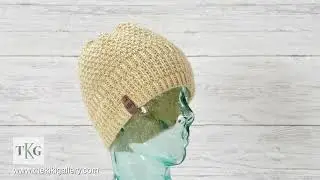 Moonstruck Beanie | Worsted Yarn Knitting Pattern #knitpattern #knit