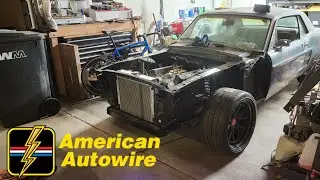 Установка проводов American Autowire на мой Ford Mustang 1967 года выпуска (реставрированный). Ча...