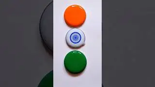 water color mixing #shorts #art #puzzle #ytshorts #jaiho #flag #tricolor #republicday