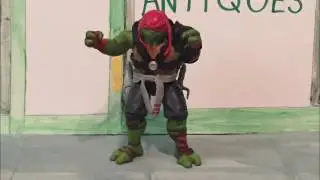 Teenage Mutant Ninja Turtles Stop Motion-Basketball Game