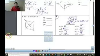 Geometry 8.5 Rhombi and Squares