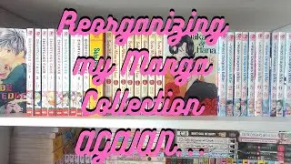 REORGANIZING MY MANGA COLLECTION   AGAIN | A SHOJO BEAT LOVE FEST