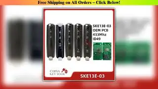 1PCS Original SKE13E-03 Smart Key Fob For Mazda 2 3 CX-5 CX-8 CX-9 CX-30 2019 2020 2021 2022 2023