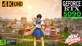 Fortnite: Sakura Skin is BACK! | RTX 5090 4K ULTRA Graphics + Street Fighter Crossover Gameplay