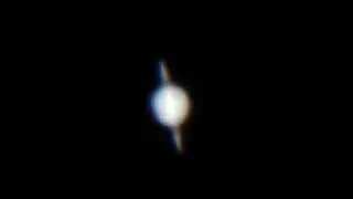 Saturn Live Video - Skywatcher 200PDS + 3x Barlow - Bad seeing!