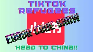 Tiktok Ban and everyone heading to China!
