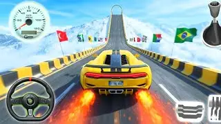 GT Car Stunts Ramp Car Game - Extreme Car Racing Mega Ramp - Android Gameplay 