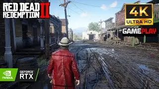 RED DEAD REDEMPTION 2 GAMEPLAY 4K UHD 60 FPS FREE ROAM