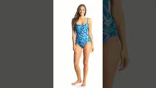 Profile by Gottex Birds of a Feather One Piece Swimsuit (D-Cup) | SwimOutlet.com
