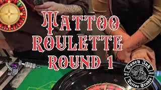 Our First Tattoo Roulette Winner! 🎰 Inked by Fate at Honey Ink 🖤