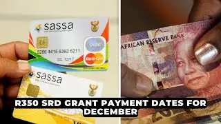 SASSA: R350 SRD grant payments for December start on Monday | NEWS IN A MINUTE