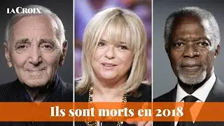 Ces personnalités décédées en 2018