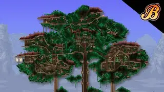How to Build a Tree House in Terraria | Terraria 1.4.5