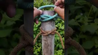 Excellent knotting skills #tips #knot #ropeknot