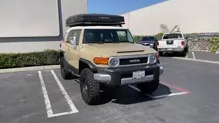 Toyota FJ Overland build with Camburg Suspension
