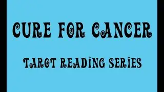 Cure for Cancer, July 9, 2025 - If you say YES, make sure you really mean it...