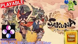 Sakuna of rice and ruin Skyline Switch Emulator Game Test