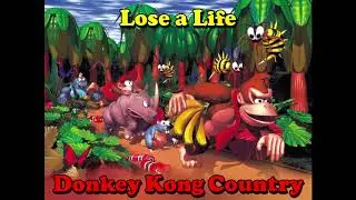 Donkey Kong Country Soundtrack Lose a Life OST