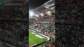 Ultras Legia against Krak&oacute;w