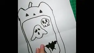 Halloween surprise fold