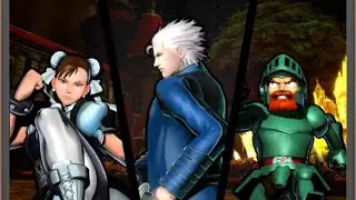 Ultimate Marvel vs Capcom 3: Vergil, Chun-Li, and Arthur arcade playthrough