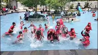 Renang bareng teman teman les smart centre #reels #fyp #trend #estetik #makeitviral  #protemplate