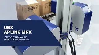 Izravno označavanje ambalaže | Direct Coding on boxes | UBS APLINK MRX | United Barcode Systems