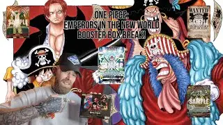 One Piece Emperors In The New World Booster Box Opening!