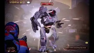 Mass Effect 2 - Daratar Planet, Fighting YMIR Mechs, Save important packages from destruction