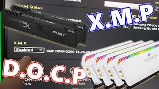 Как включить X.M.P или D.O.C.P. — Ускоряем работу оперативной памяти